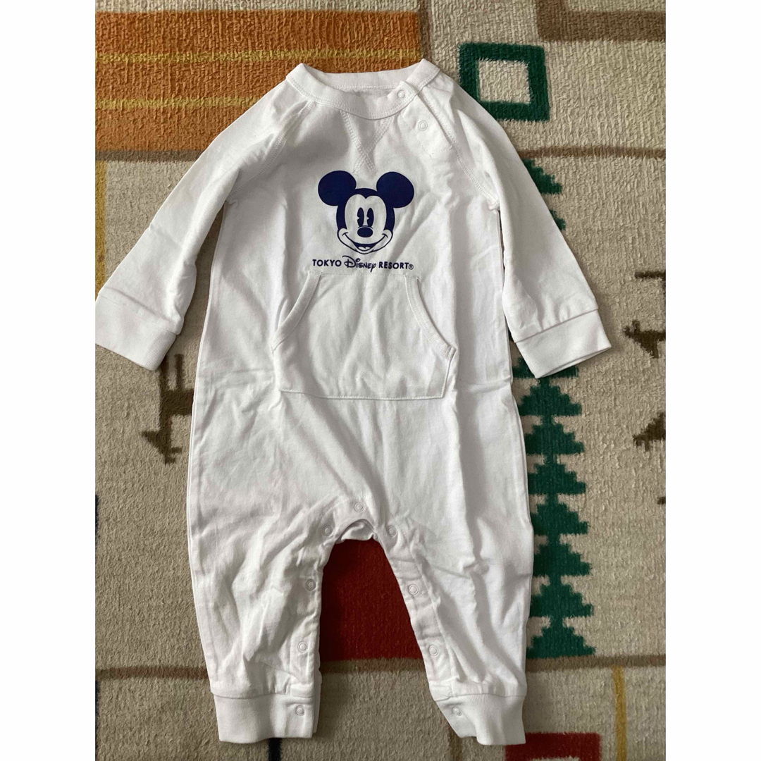 Disney(ディズニー)のgap 東京ディズニーリゾート　コラボ　カバーオール キッズ/ベビー/マタニティのベビー服(~85cm)(カバーオール)の商品写真