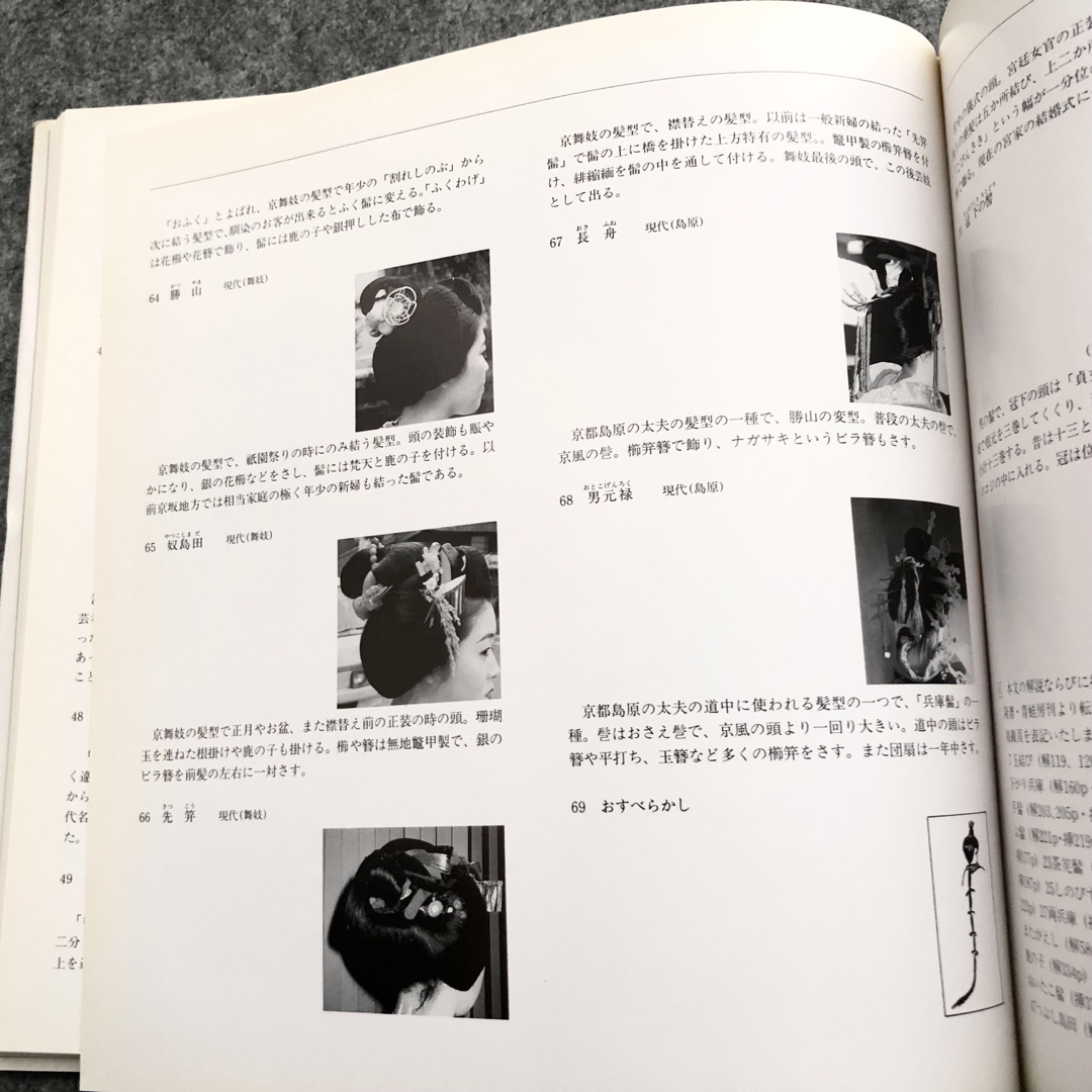 【日本髪】結髪師 石原哲男 写真集「歴代の髪型」1989年 京都書院 エンタメ/ホビーの本(ファッション/美容)の商品写真