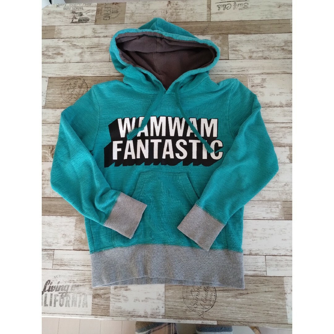 WAMWAM(ワムワム)のwAM　WAM （JENNIE）プリントパーカ キッズ/ベビー/マタニティのキッズ服男の子用(90cm~)(Tシャツ/カットソー)の商品写真