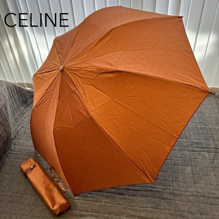 セリーヌ(celine)のCELINE セリーヌ 折り畳み傘 トリオンフ C 総柄 ロゴ(傘)
