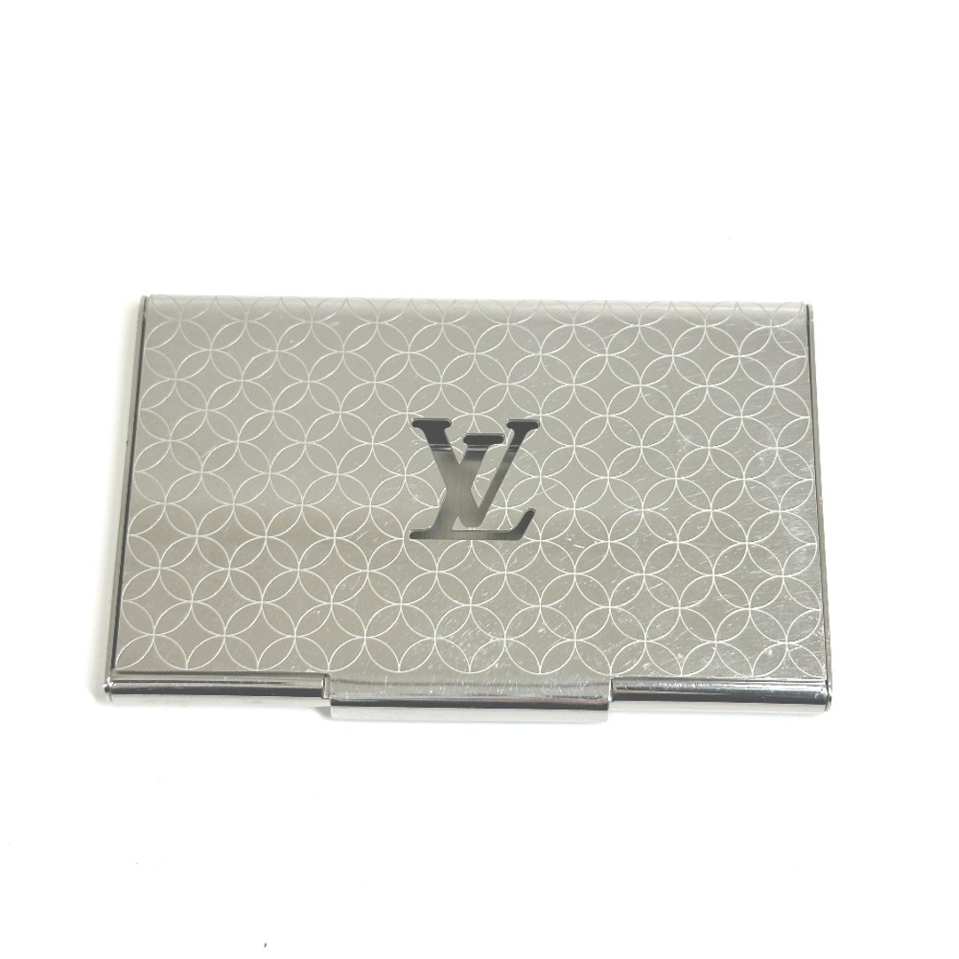 LOUIS VUITTON(ルイヴィトン)のルイヴィトン LOUIS VUITTON ポルトカルト シャンゼリゼ M65227 LVロゴ 名刺入れ パスケース カードケース メタル シルバー レディースのファッション小物(パスケース/IDカードホルダー)の商品写真