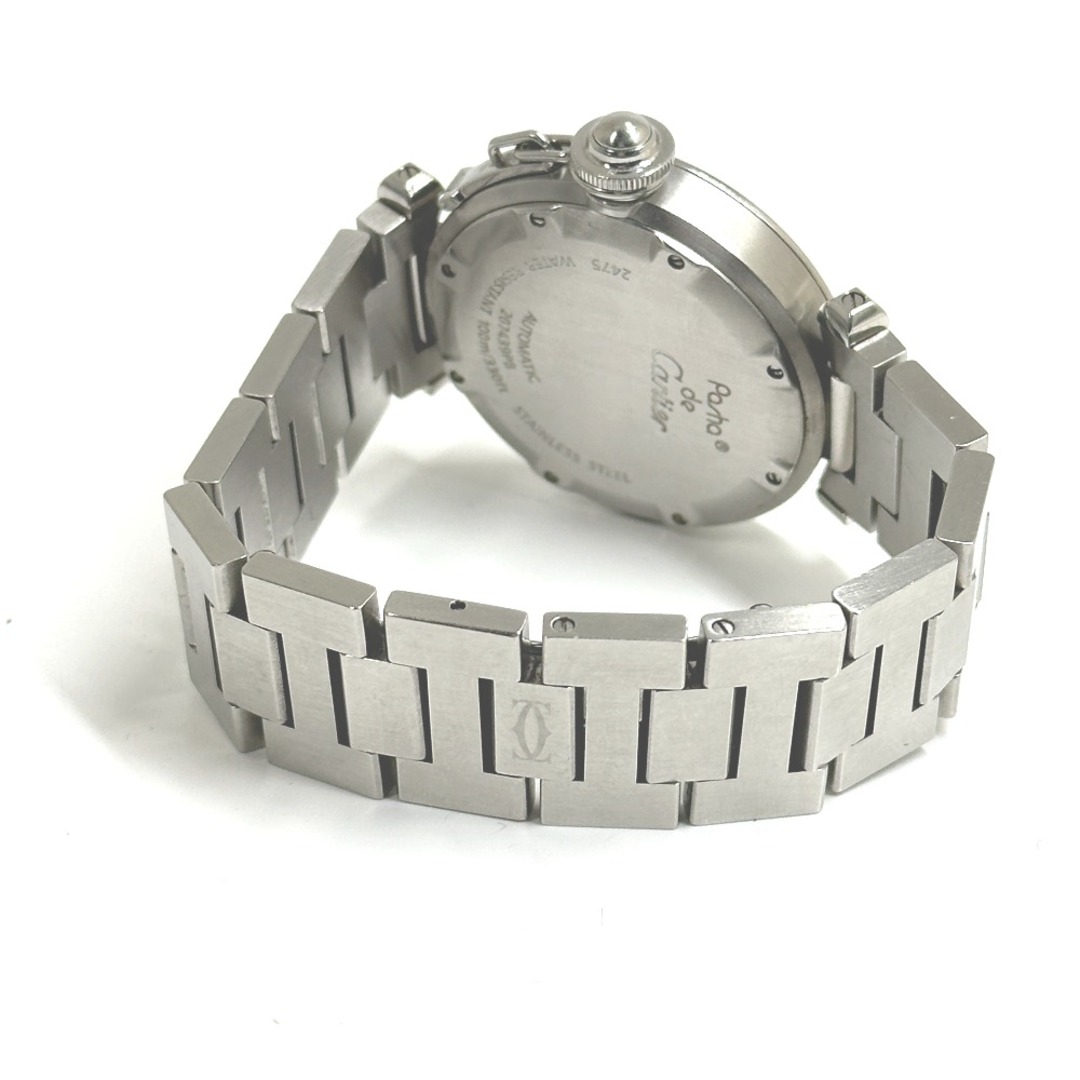 Cartier(カルティエ)のカルティエ CARTIER パシャC ビックデイト W31055M7  自動巻き 腕時計 SS シルバー メンズの時計(腕時計(アナログ))の商品写真