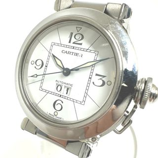 カルティエ(Cartier)のカルティエ CARTIER パシャC ビックデイト W31055M7  自動巻き 腕時計 SS シルバー(腕時計(アナログ))