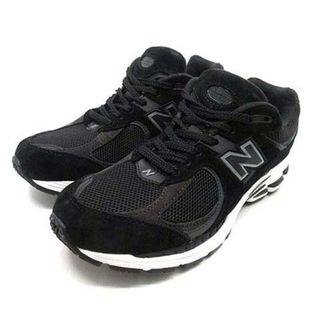 ニューバランス(New Balance)のニューバランス M2002RBK スエード スニーカー ブラック 23.5cm(スニーカー)