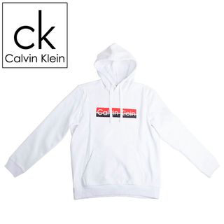 カルバンクライン(Calvin Klein)のカルバンクライン フーディー パーカー 裏起毛 メンズ 40qc402 Lサイズ(パーカー)