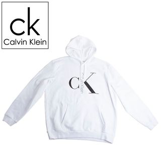 カルバンクライン(Calvin Klein)のカルバンクライン パーカー 裏起毛 メンズ 40qc403 XLサイズ(パーカー)