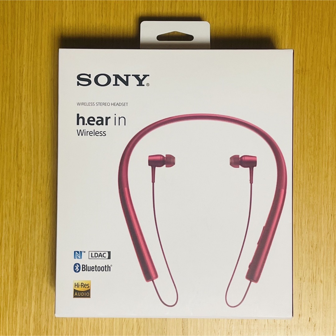 直販卸し売り 【ほぼ新品・廃盤品】SONY MDR-EX750BT(P)ワイヤレスヘッドセット