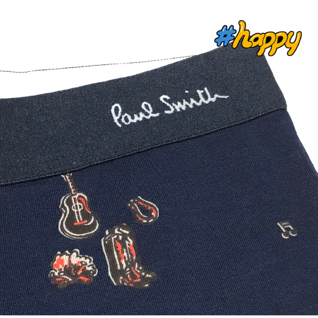 Paul Smith(ポールスミス)の新品★ポールスミス★Lサイズ★ボクサー★トランクス★ネイビー★4029 メンズのアンダーウェア(ボクサーパンツ)の商品写真