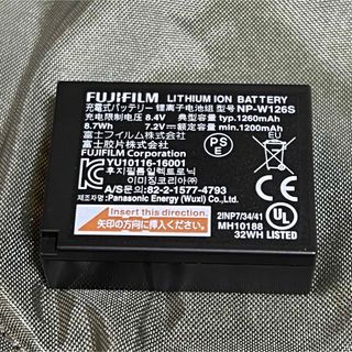 フジフイルム(富士フイルム)のFUJIFILM NP-W126S(バッテリー/充電器)