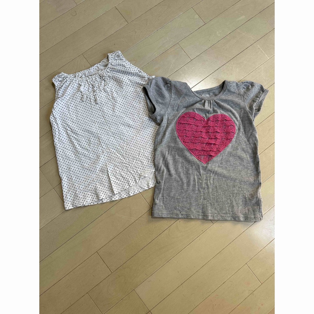 キッズ服　トップス キッズ/ベビー/マタニティのキッズ服女の子用(90cm~)(Tシャツ/カットソー)の商品写真