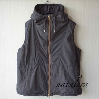 アパルトモンドゥーズィエムクラス(L'Appartement DEUXIEME CLASSE)のアパルトモン レミレリーフ Zip up 2way Blouson ベストのみ(ベスト/ジレ)