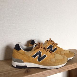 ニューバランス(New Balance)のニューバランス　1400 イエロー　28  着用回数10回　靴底の擦り減り少ない(スニーカー)