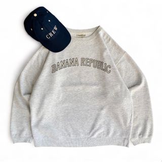 バナナリパブリック(Banana Republic)の【有原みゆき着用】90s banana republic sweat (スウェット)