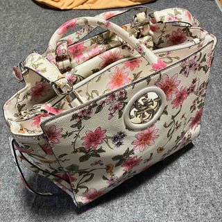 ゲス(GUESS)の【GUESS / ゲス】 花柄ハンドバッグ & ショルダーバッグ(ハンドバッグ)