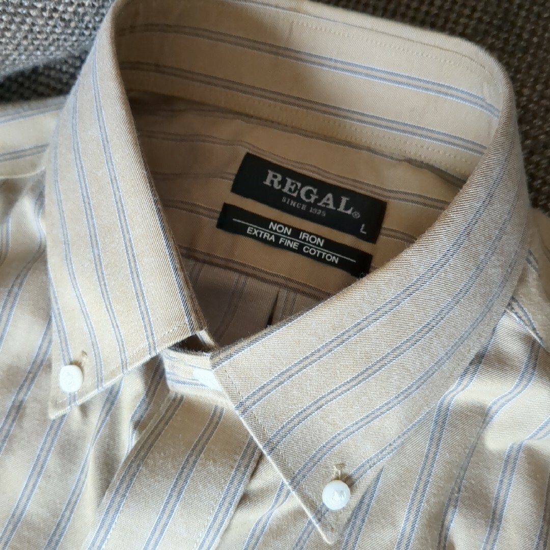 REGAL(リーガル)のREGAL ストライプシャツ　L メンズのトップス(シャツ)の商品写真