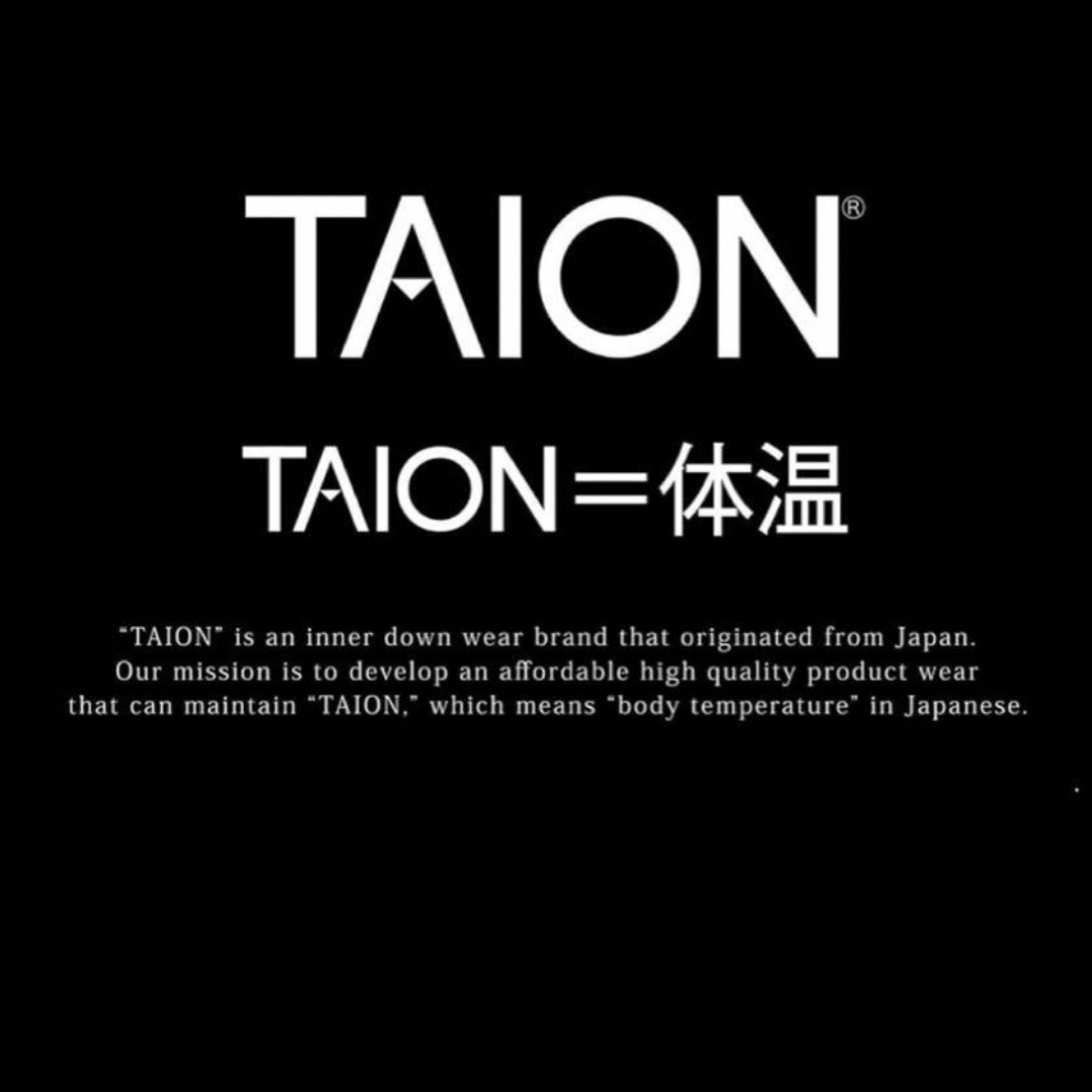 TAION(タイオン)のTAION  ベーシック Vネックボタン インナーダウンベスト レディースのジャケット/アウター(ダウンベスト)の商品写真