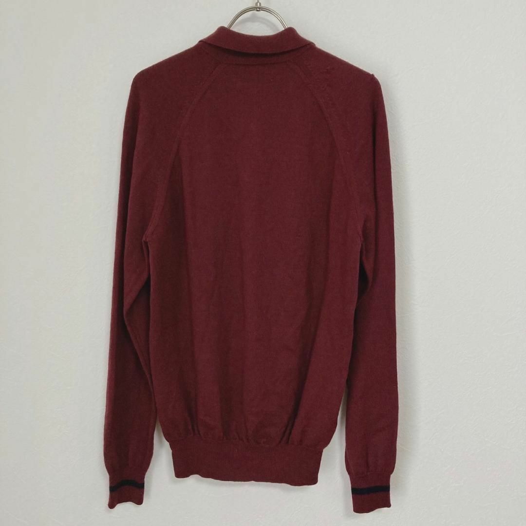 FRED PERRY(フレッドペリー)のフレッドペリー CLASSIC MERINO KNIT SHIRTイタリア製 メンズのトップス(ニット/セーター)の商品写真