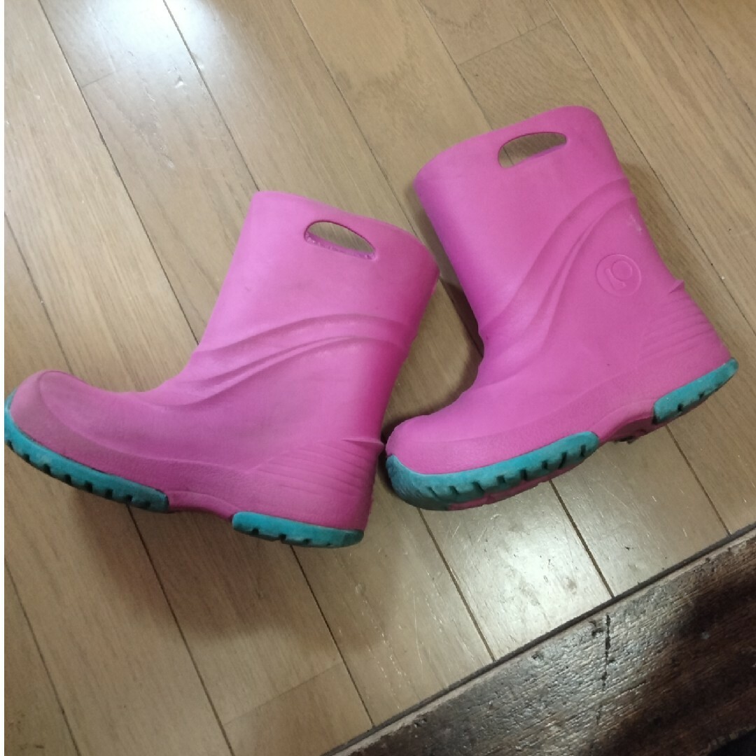 crocs(クロックス)のクロックス　17cm 18cm 長靴　レインブーツ キッズ/ベビー/マタニティのベビー靴/シューズ(~14cm)(長靴/レインシューズ)の商品写真