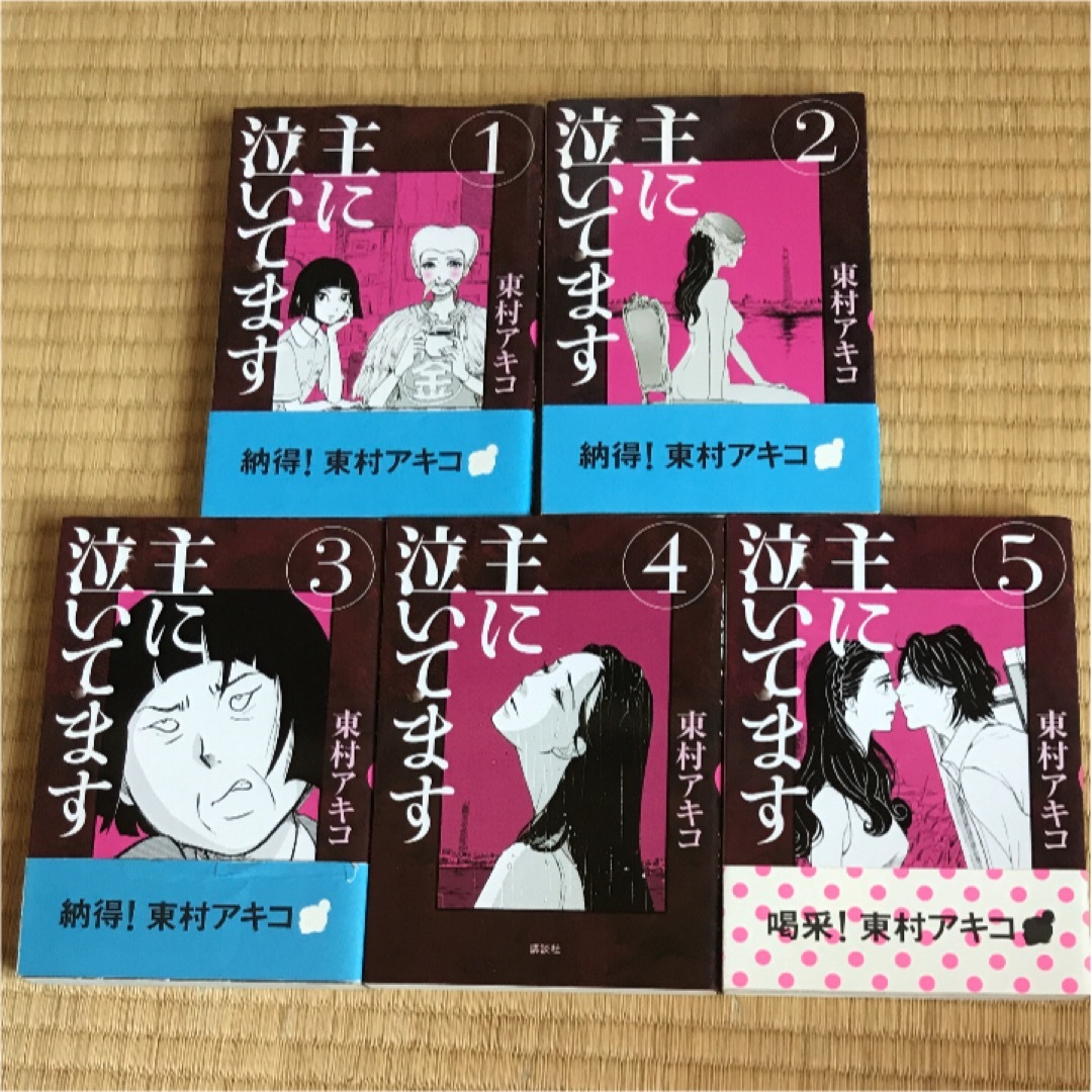 主に泣いてます　5冊セット エンタメ/ホビーの漫画(女性漫画)の商品写真