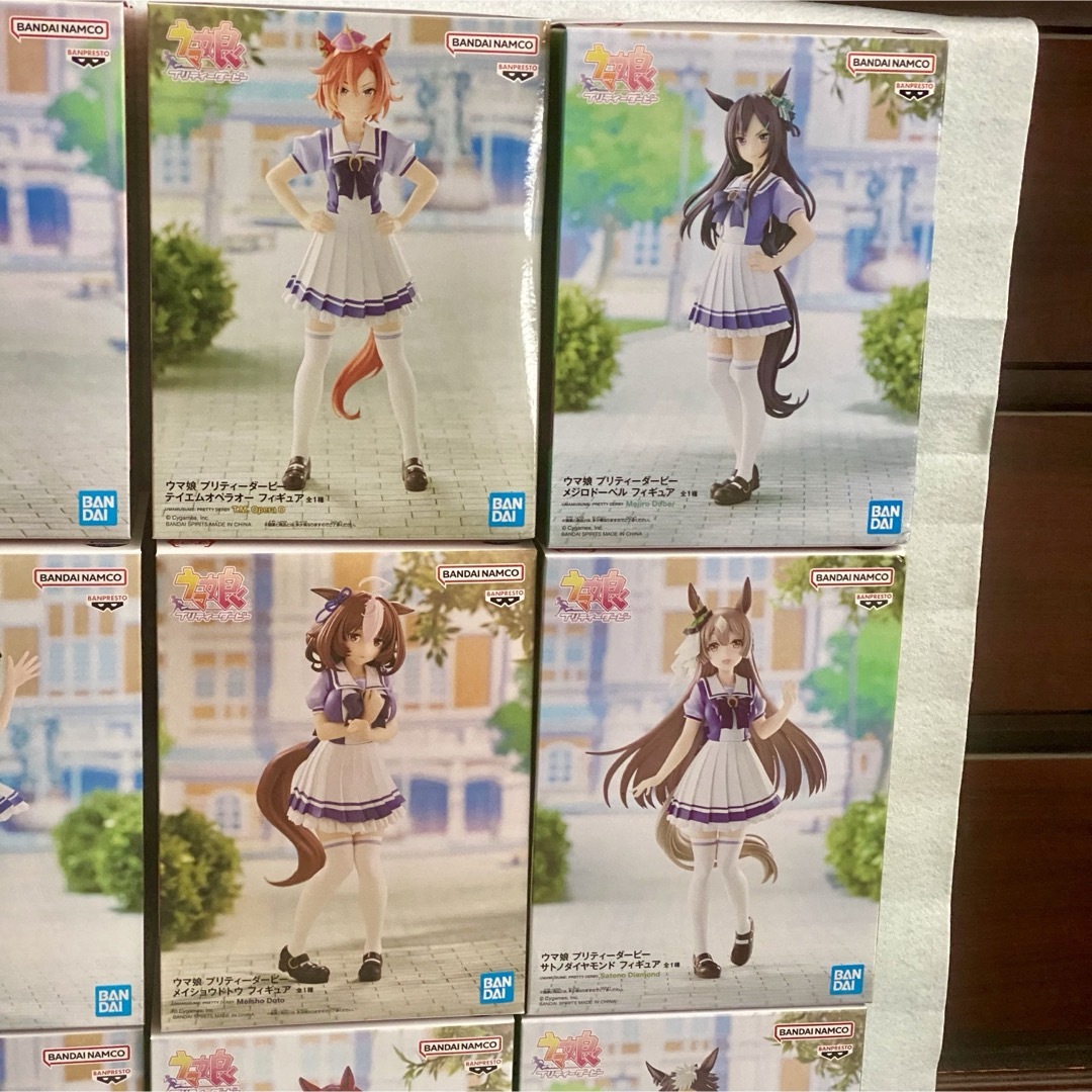 BANPRESTO(バンプレスト)のウマ娘 プリティーダービー フィギュア9種類　匿名配送 エンタメ/ホビーのフィギュア(アニメ/ゲーム)の商品写真