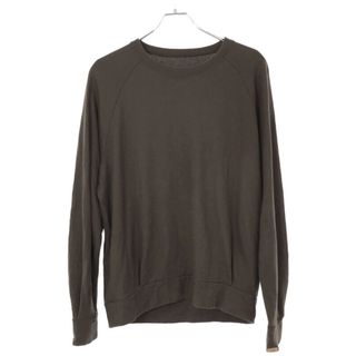 COLINA コリーナ Super140's Washable Wool Tuck Sweat ウォッシャブルウールタックスウェット オリーブ M 221CS17-V(スウェット)