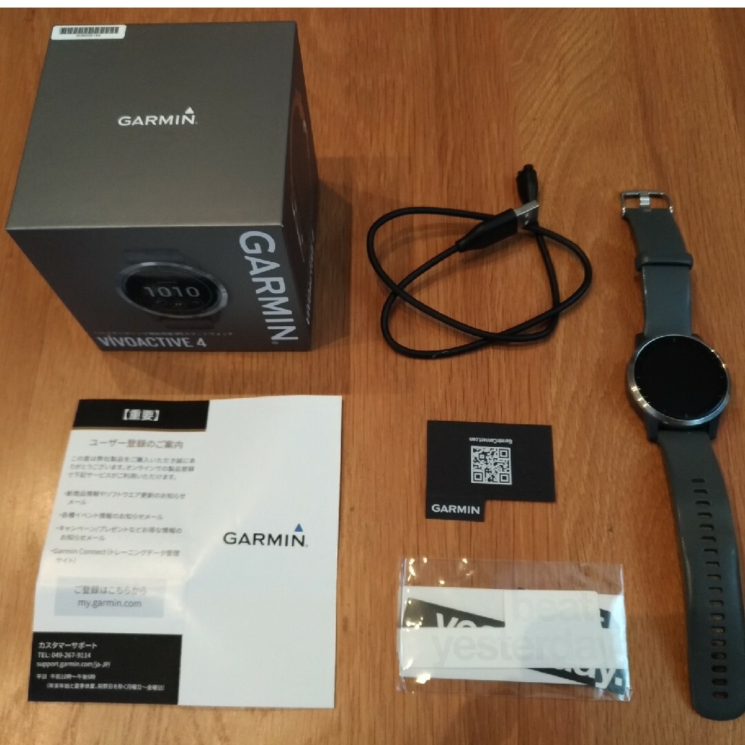 GARMIN(ガーミン)のGARMIN VIVOACTIVE 4 SHADOW GRAY/SILVE スマホ/家電/カメラのスマートフォン/携帯電話(その他)の商品写真