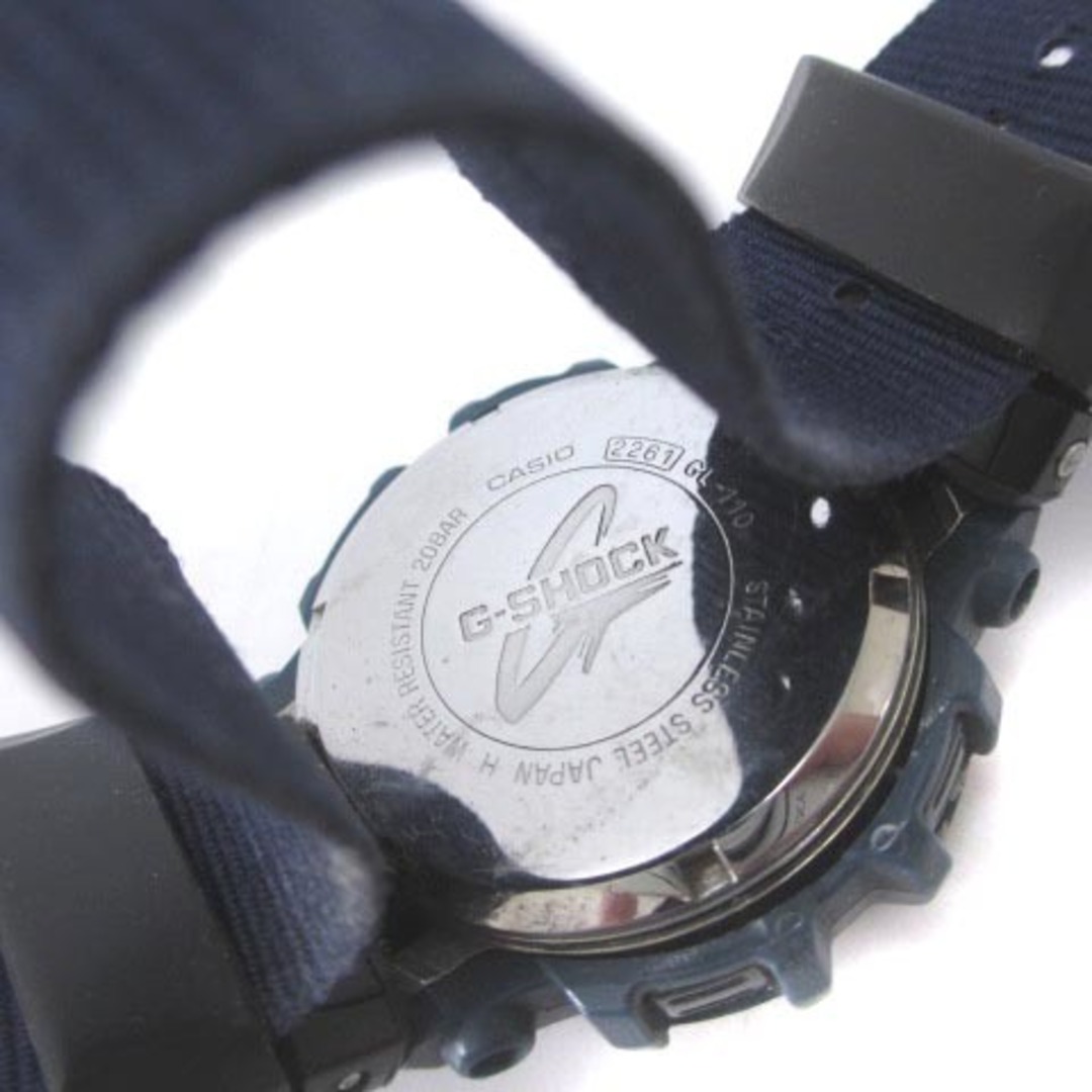 G-SHOCK(ジーショック)のカシオジーショック GL-110 腕時計 デジタル クォーツ 紺 稼働品 メンズの時計(腕時計(デジタル))の商品写真