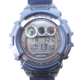 ジーショック(G-SHOCK)のカシオジーショック GL-110 腕時計 デジタル クォーツ 紺 稼働品(腕時計(デジタル))