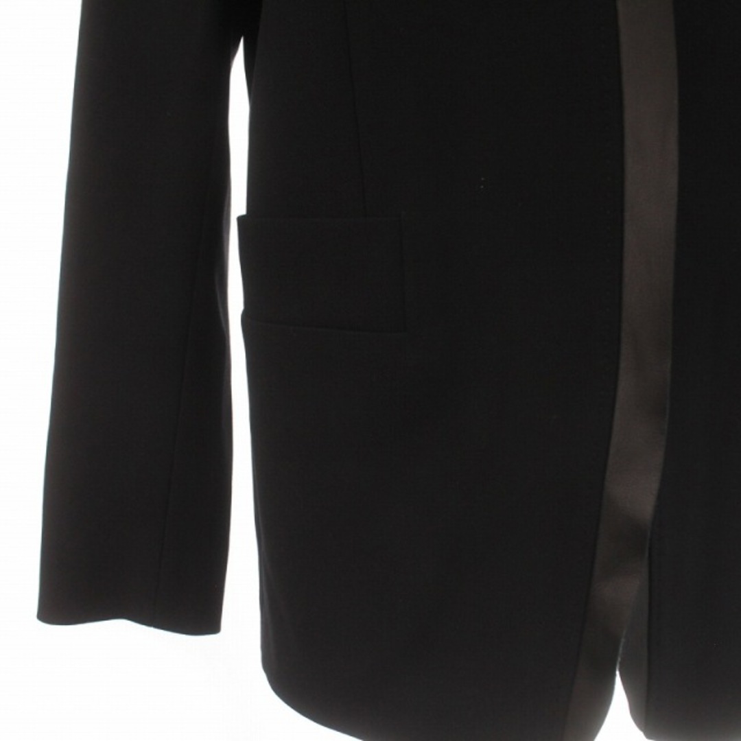 ESCADA(エスカーダ)のエスカーダ ESCADA ジャケット フォーマル ウール レザー 切替 S 黒 レディースのジャケット/アウター(その他)の商品写真