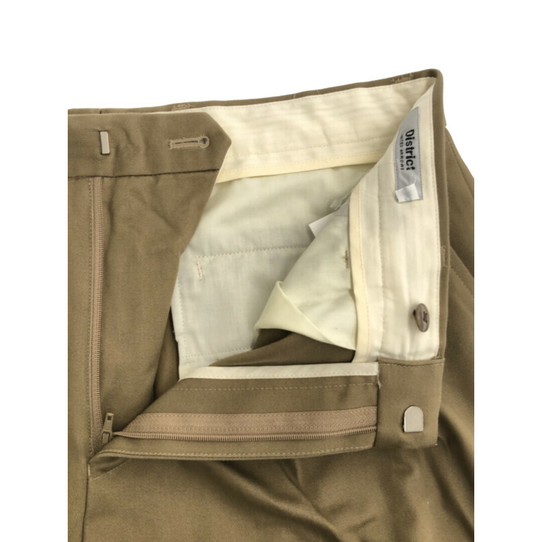 UNITED ARROWS(ユナイテッドアローズ)のDistrict UNITED ARROWS ディストリクト ユナイテッドアローズ 23AW CHINO 2P WIDE/チノパンツ ベージュ M 1114-217-8637 メンズのパンツ(その他)の商品写真