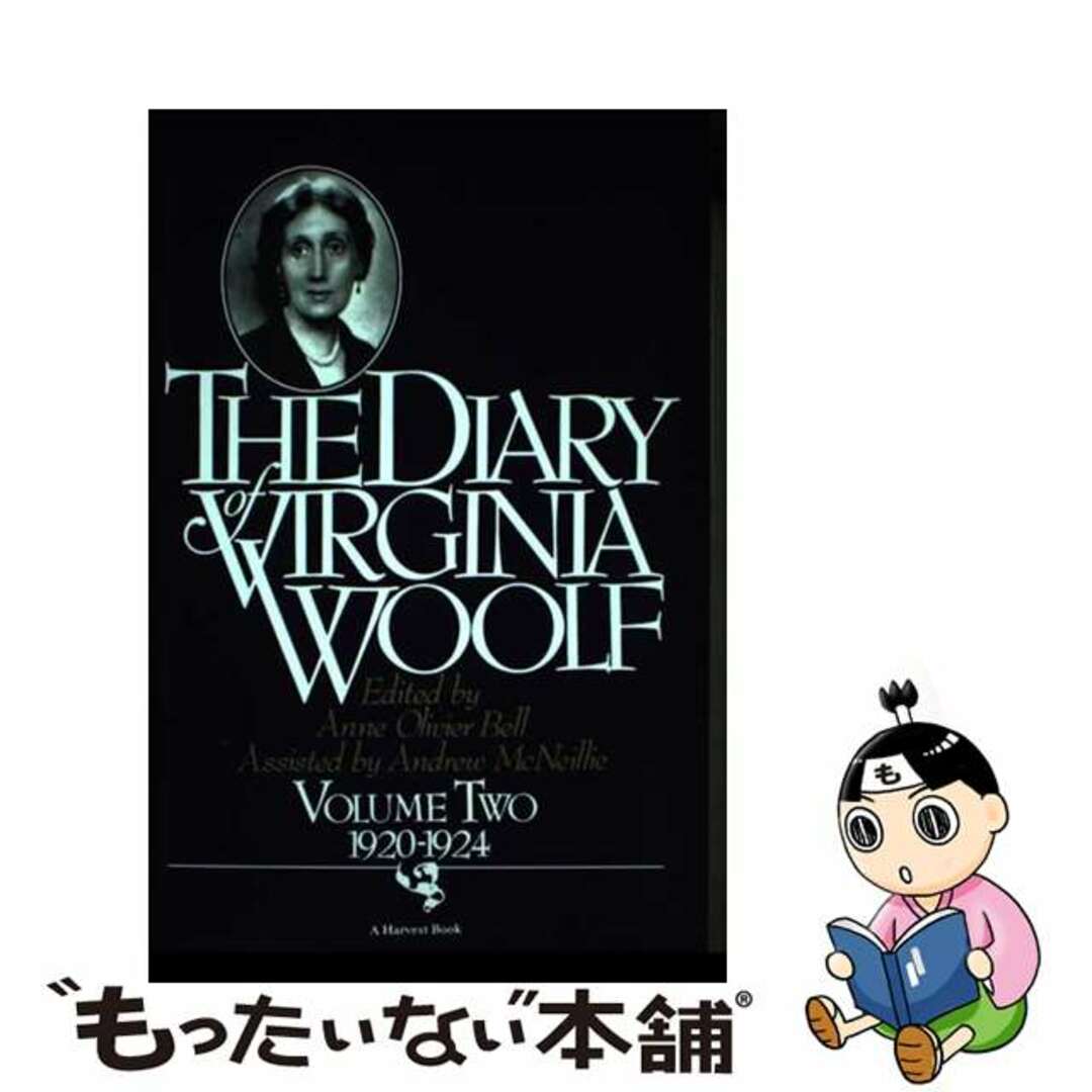【中古】 The Diary of Virginia Woolf, Volume 2: 1920-1924/HARCOURT BRACE & CO/Virginia Woolf エンタメ/ホビーの本(洋書)の商品写真