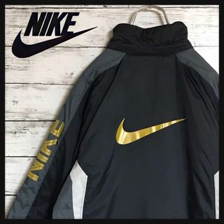 ナイキ(NIKE)の【バックロゴ】ナイキ　刺繍ロゴ入りベンチコート　人気デザイン　H614(ジャケット/上着)