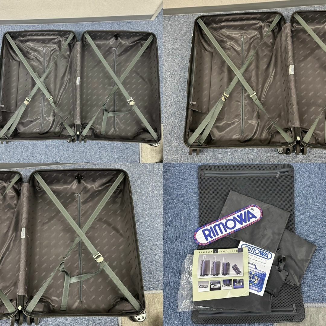 RIMOWA - リモワ キャリーケース タンゴライト 72L 4輪 ダーク RIMOWA - リモワ キャリーケース タンゴライト 72L 4輪 ダーク