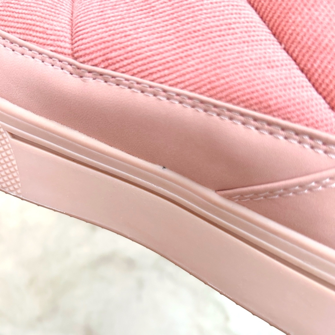 Roxy(ロキシー)の美品 ロキシー 23cm 防水防寒 ブーツ コーデュロイ ピンク ALLEE レディースの靴/シューズ(ブーツ)の商品写真