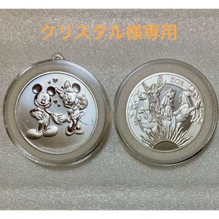 2013年カメルーン　ユニコーン　銀貨　オパール　限定888枚美術品/アンティーク