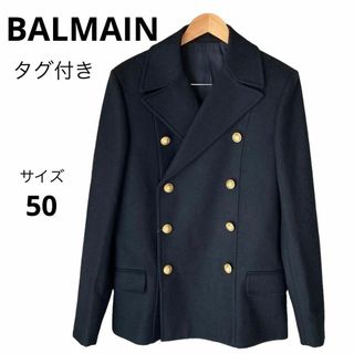 BALMAIN - 国内正規品 新品未使用 タグ付き バルマン Pコートの通販 by ...