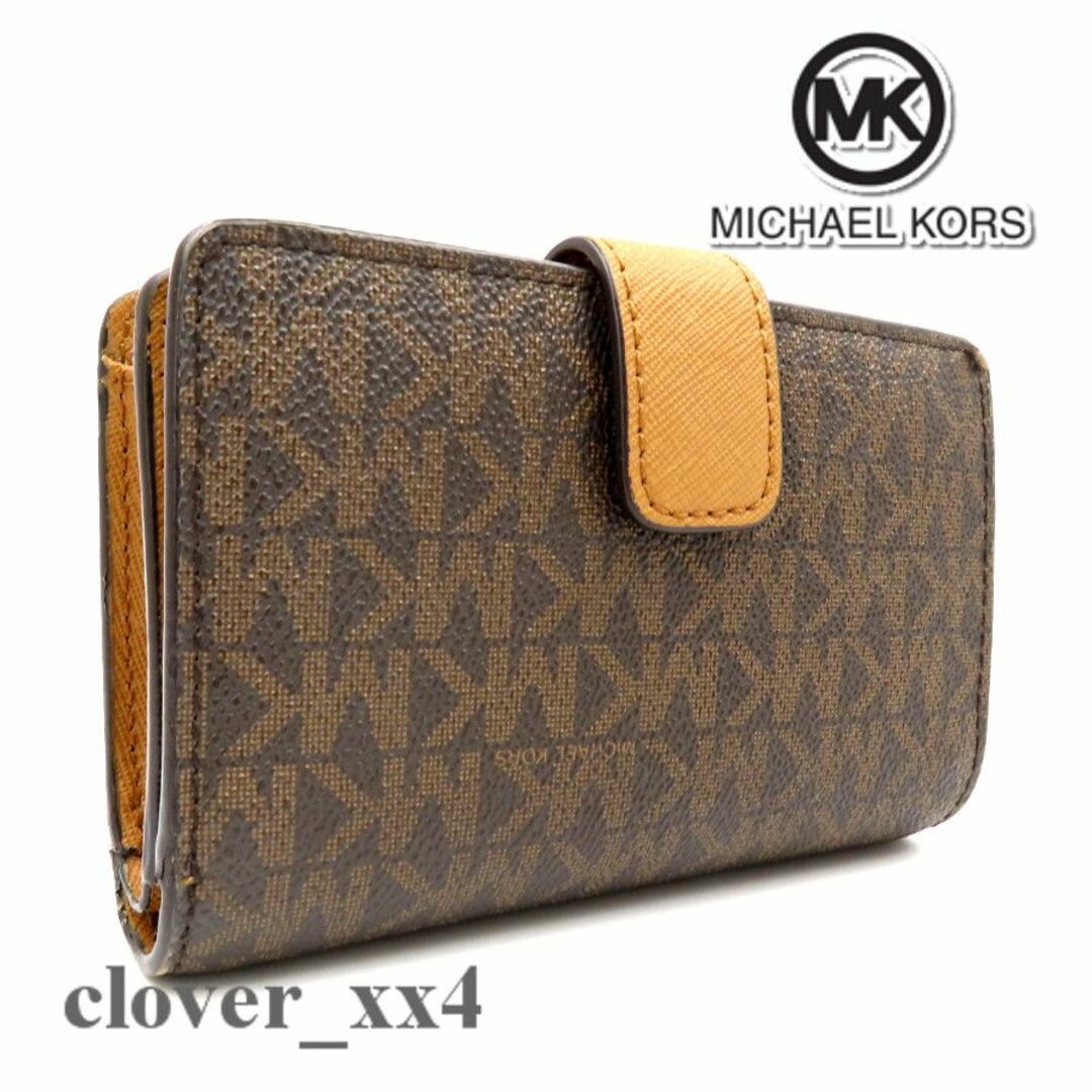 MICHAEL KORS マイケルコース MK柄2つ折り財布