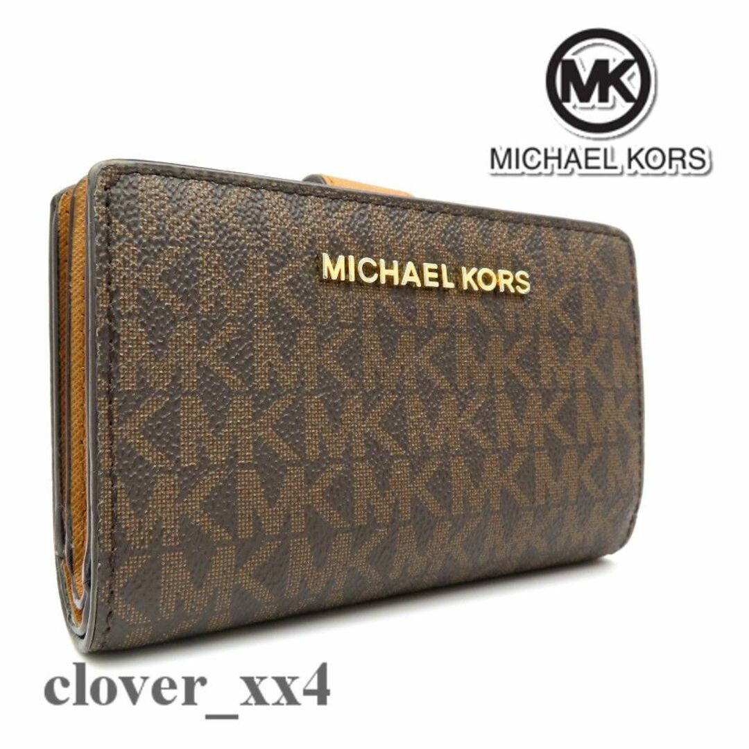 MICHAEL KORS マイケルコース MK柄2つ折り財布