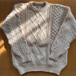 malion vintage バックリボンニットレディース