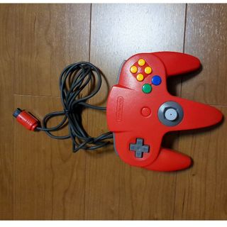 ニンテンドウ64(NINTENDO 64)のニンテンドー64コントローラー　コントローラーBros.レッド N64(その他)