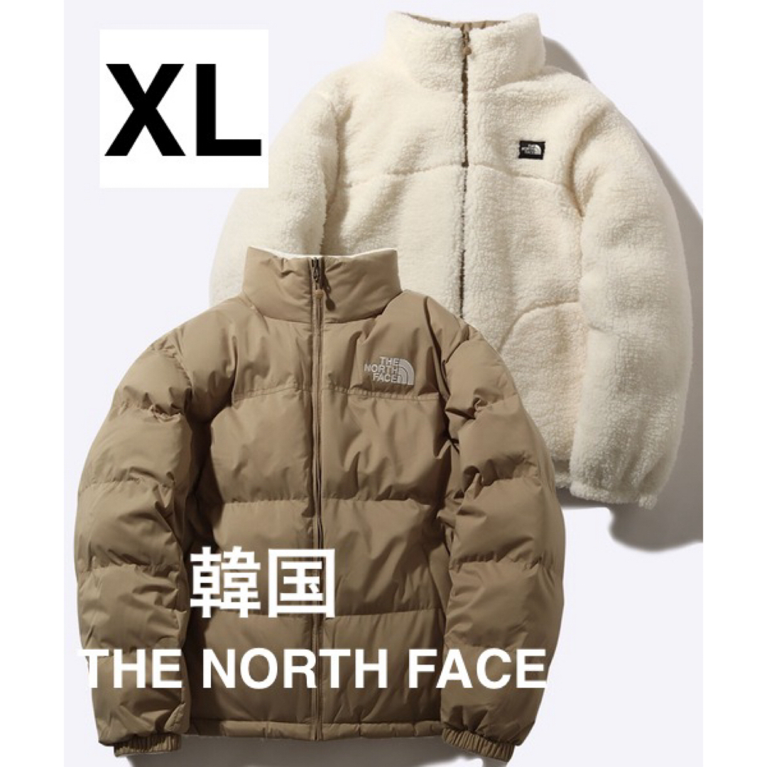 THE NORTH FACE(ザノースフェイス)の【日本未発売・新品・XL】 ノースフェイス　リバーシブルダウン メンズのジャケット/アウター(ダウンジャケット)の商品写真