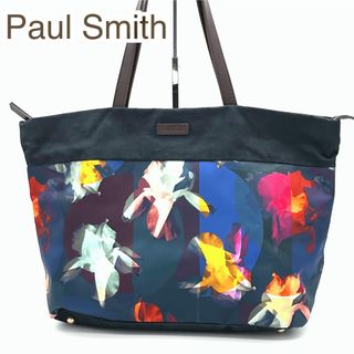 ポールスミス(Paul Smith)の【美品】レア Paul smith ポールスミス トートバッグ 大容量 ペイント(トートバッグ)