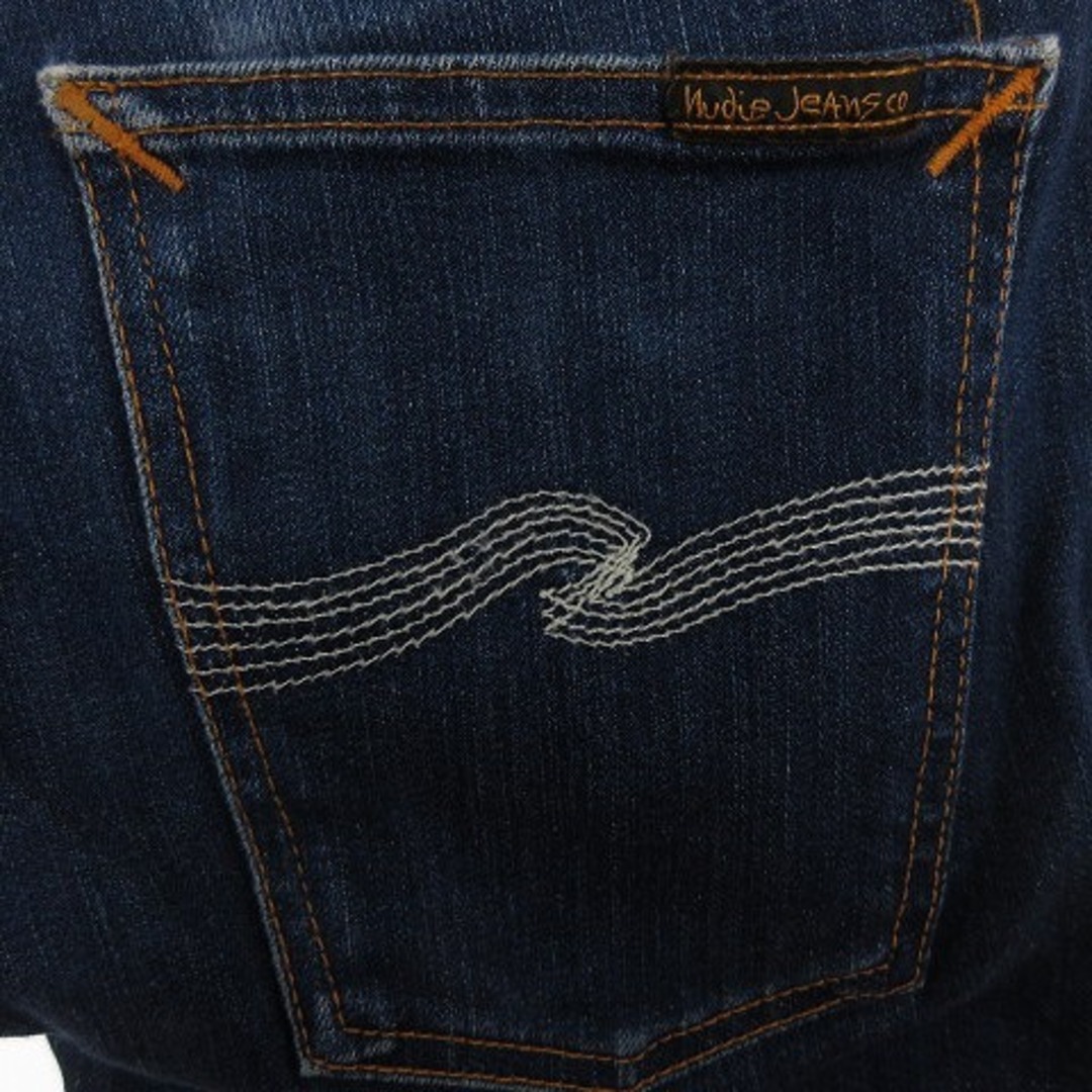 Nudie Jeans(ヌーディジーンズ)のヌーディージーンズ デニムパンツ ロング テーパード 青 W31 ■SM1 メンズのパンツ(デニム/ジーンズ)の商品写真