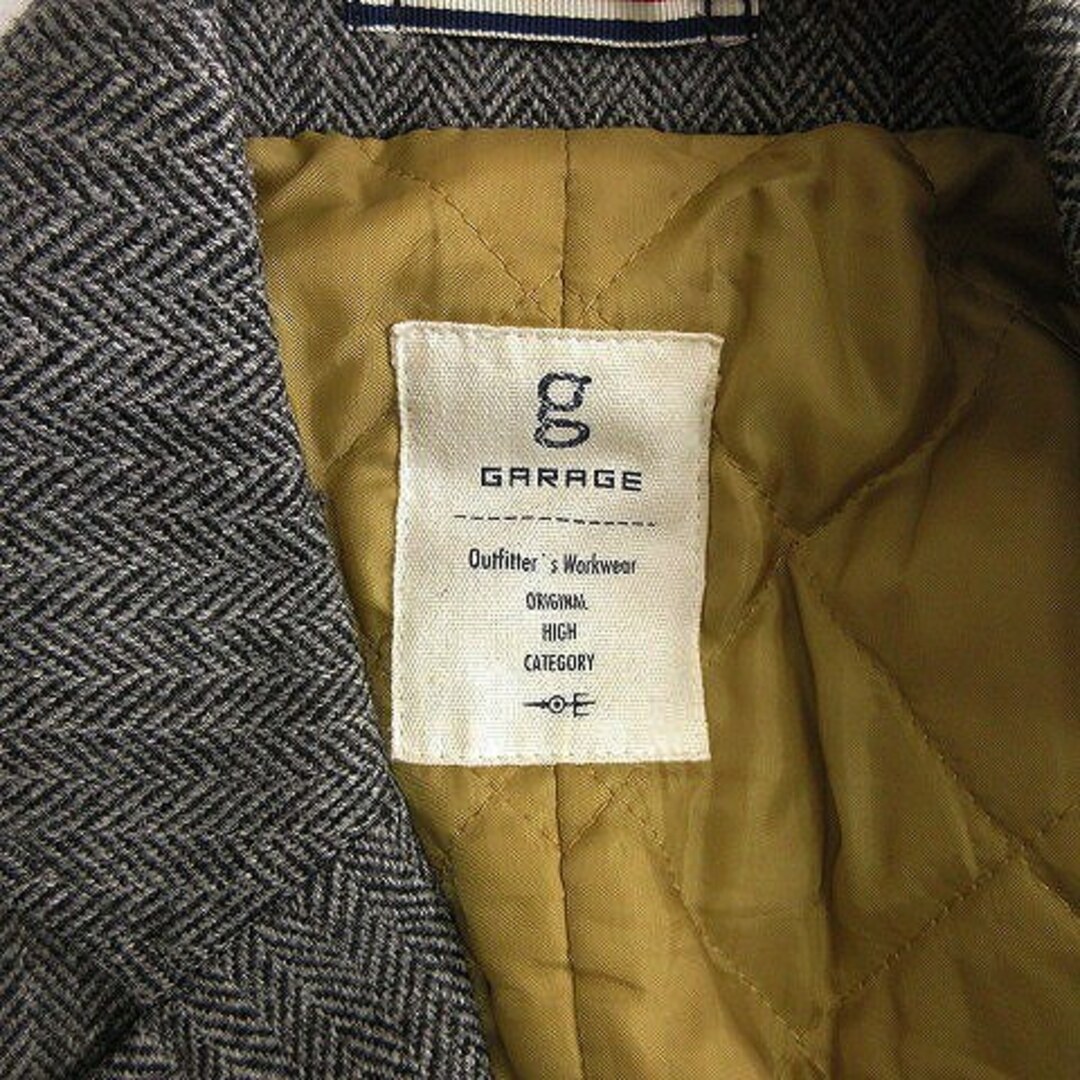 ORIHICA(オリヒカ)のオリヒカ GARAGE チェスターコート ジャケット グレー M ■SM1 メンズのジャケット/アウター(チェスターコート)の商品写真
