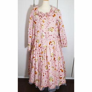 ピンクハウス(PINK HOUSE)のピンクハウス♡新品・未使用♡ピンクハウスパーラーミディワンピース(ロングワンピース/マキシワンピース)