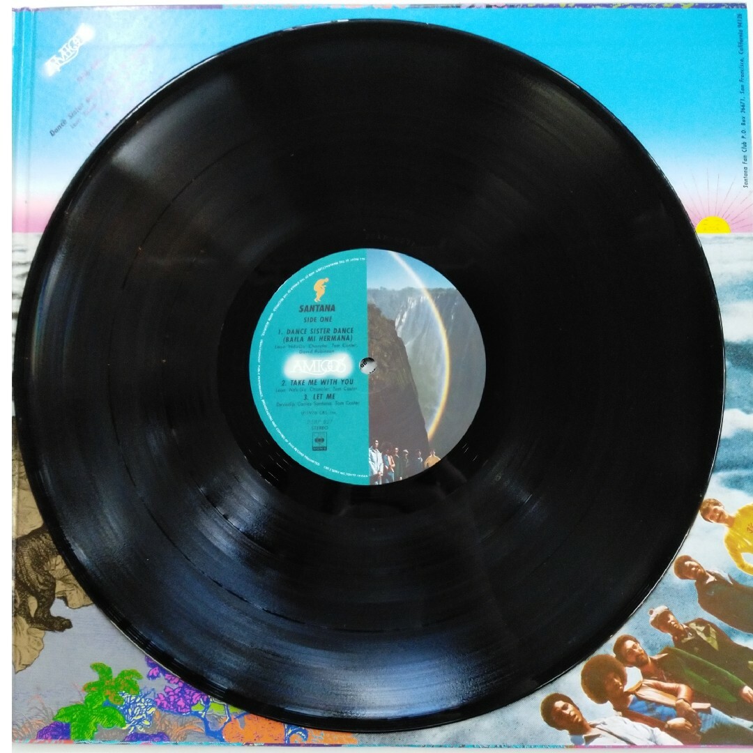 ☆アミーゴ/サンタナ☆レコードLP盤 エンタメ/ホビーのCD(ポップス/ロック(洋楽))の商品写真