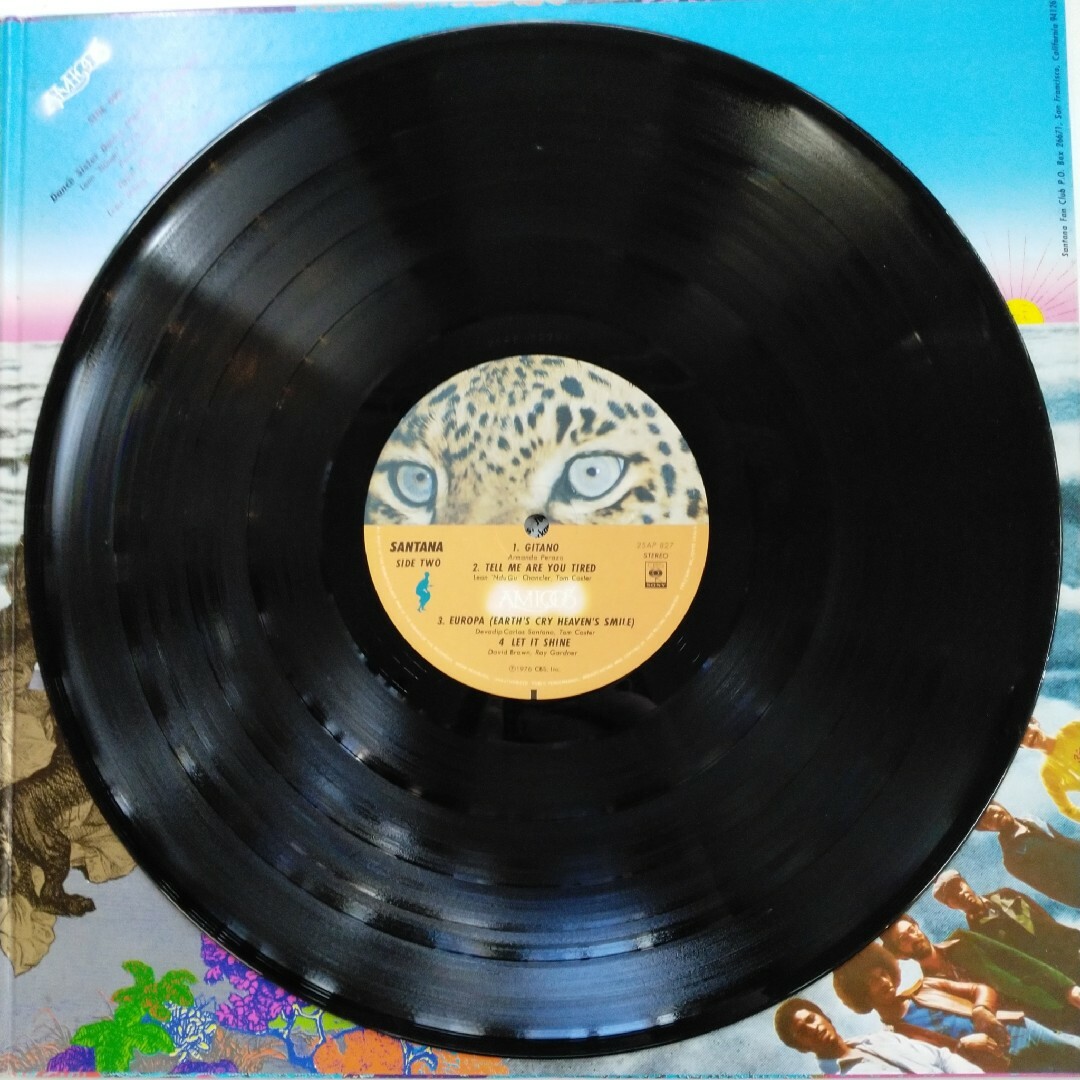 ☆アミーゴ/サンタナ☆レコードLP盤 エンタメ/ホビーのCD(ポップス/ロック(洋楽))の商品写真
