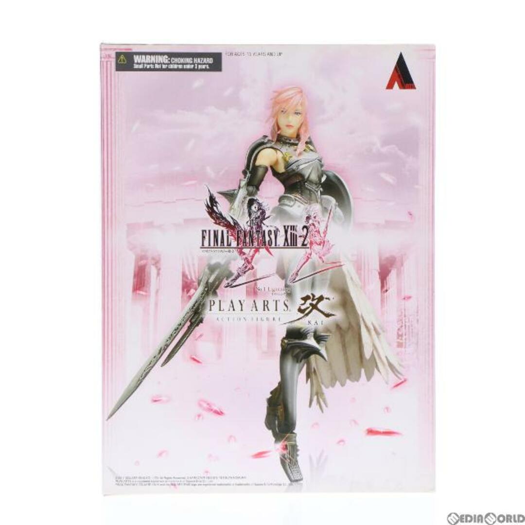 ANYCCS(エニックス)のPLAY ARTS改(プレイアーツ改) ライトニング FINAL FANTASY XIII-2(ファイナルファンタジー13-2) 完成品 可動フィギュア スクウェア・エニックス エンタメ/ホビーのフィギュア(ゲームキャラクター)の商品写真