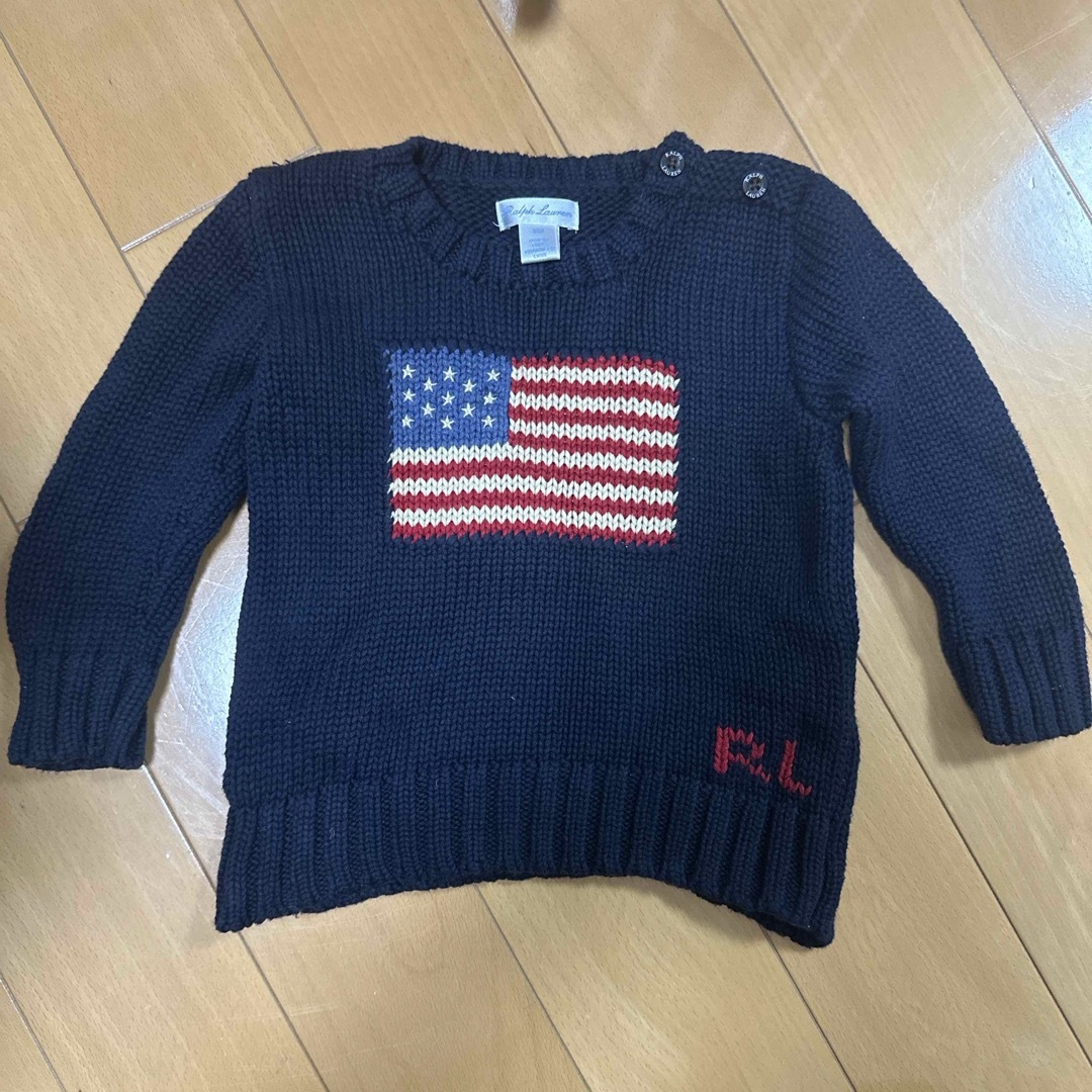 Ralph Lauren(ラルフローレン)のラルフローレン　ニット 18M キッズ/ベビー/マタニティのベビー服(~85cm)(ニット/セーター)の商品写真