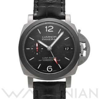 オフィチーネパネライ(OFFICINE PANERAI)の中古 パネライ PANERAI PAM01096 W番(2020年製造) ブラック メンズ 腕時計(腕時計(アナログ))